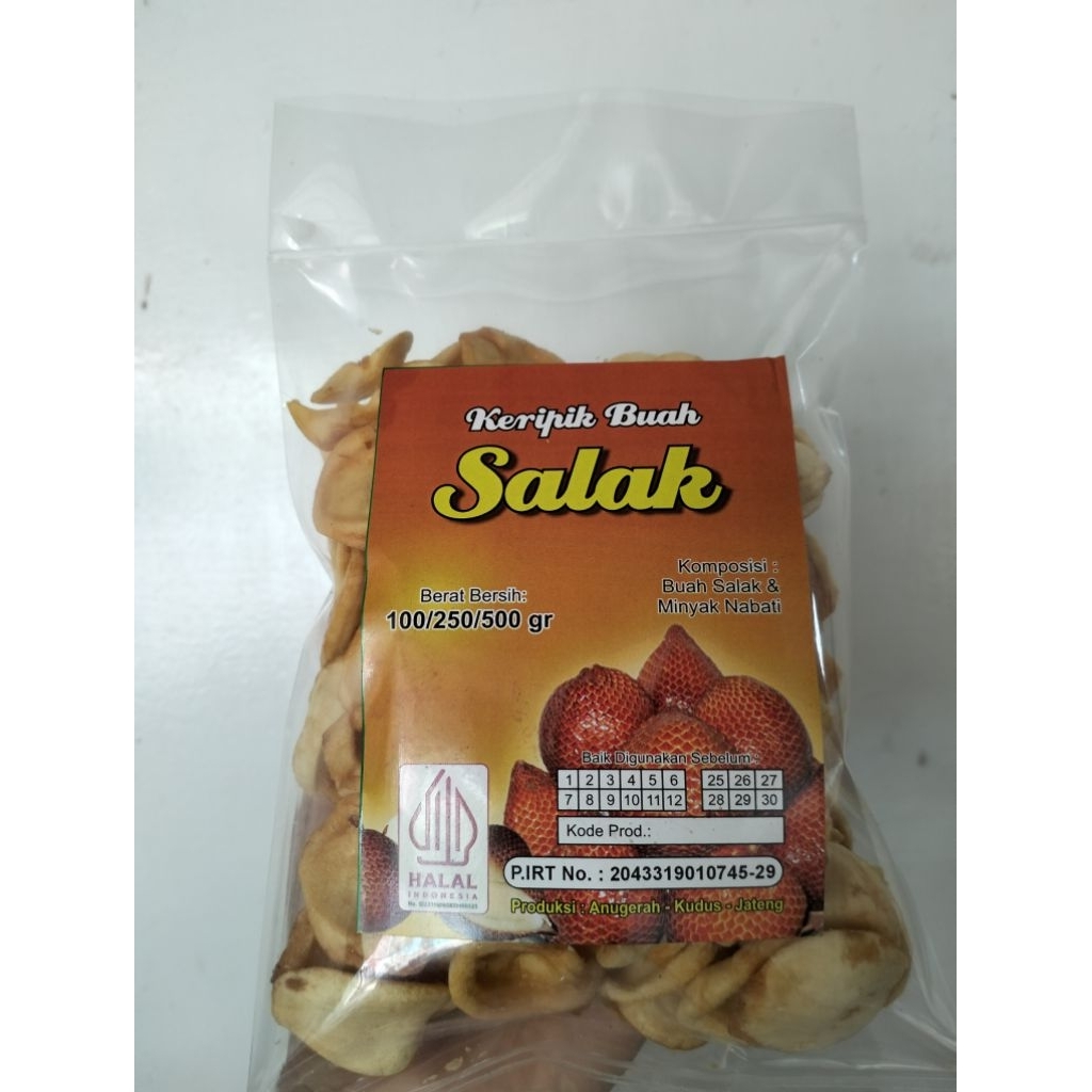 

KERIPIK SALAK NETTO 100Gr