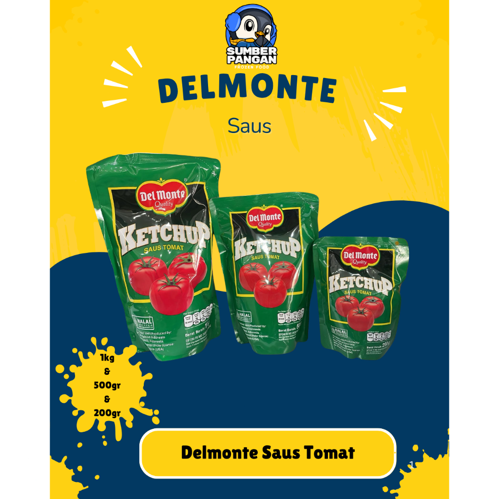 

Delmonte Sus Tomat 1kg&500gr&200gr