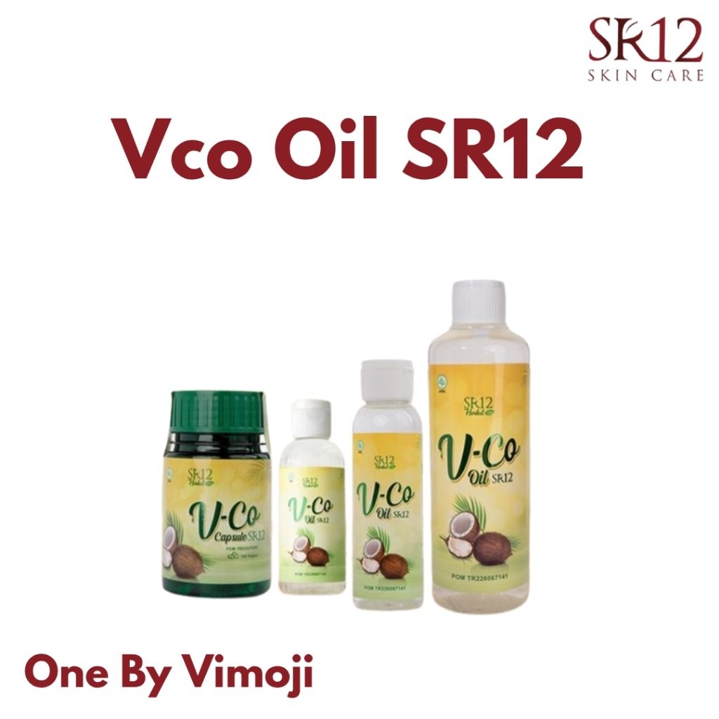 VCO Minyak Kelapa Murni SR12 Virgin Coconut Oil Asli Ori Bpom