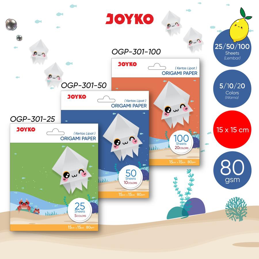 

Origami Paper Joyko OGP-301 15 x 15 cm