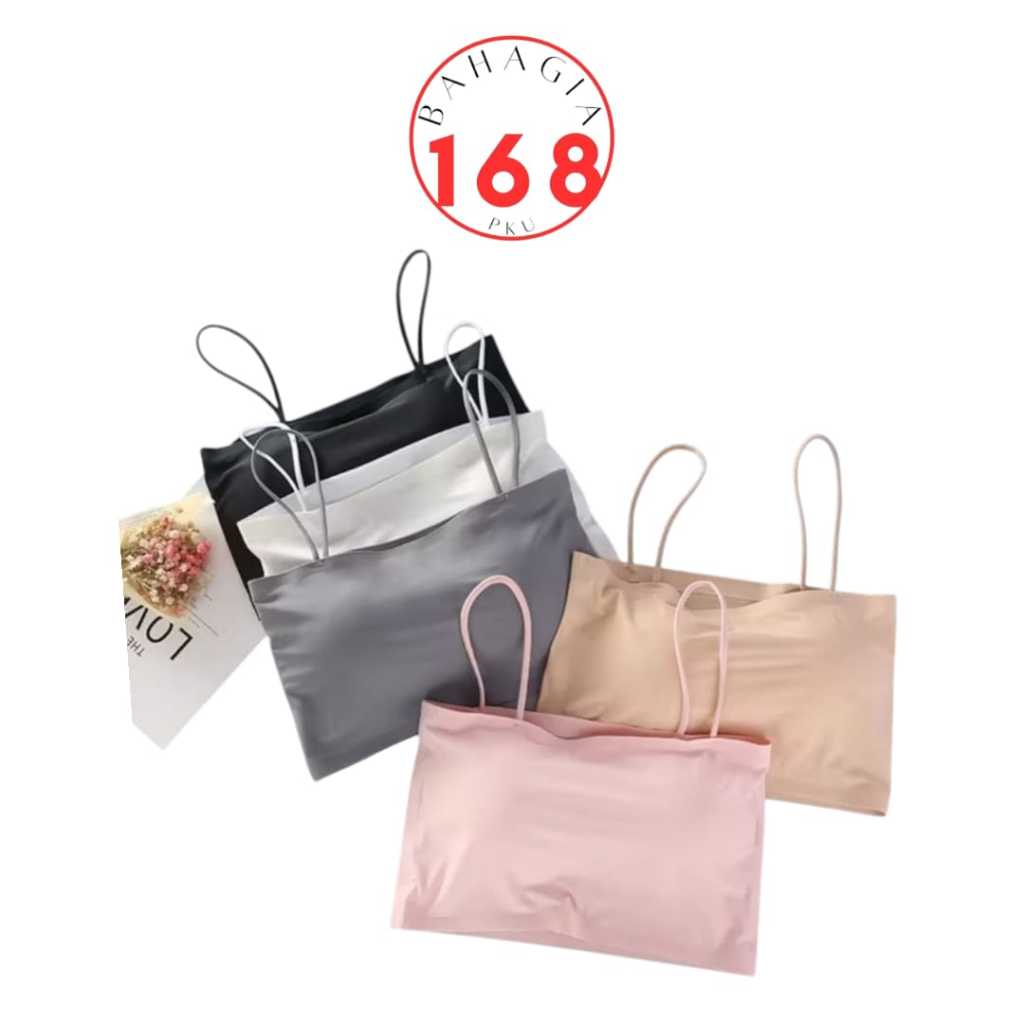 (TG004) BH Bra wanita model seamless bahan ice Silk BH Fhasion korea sexy cantik