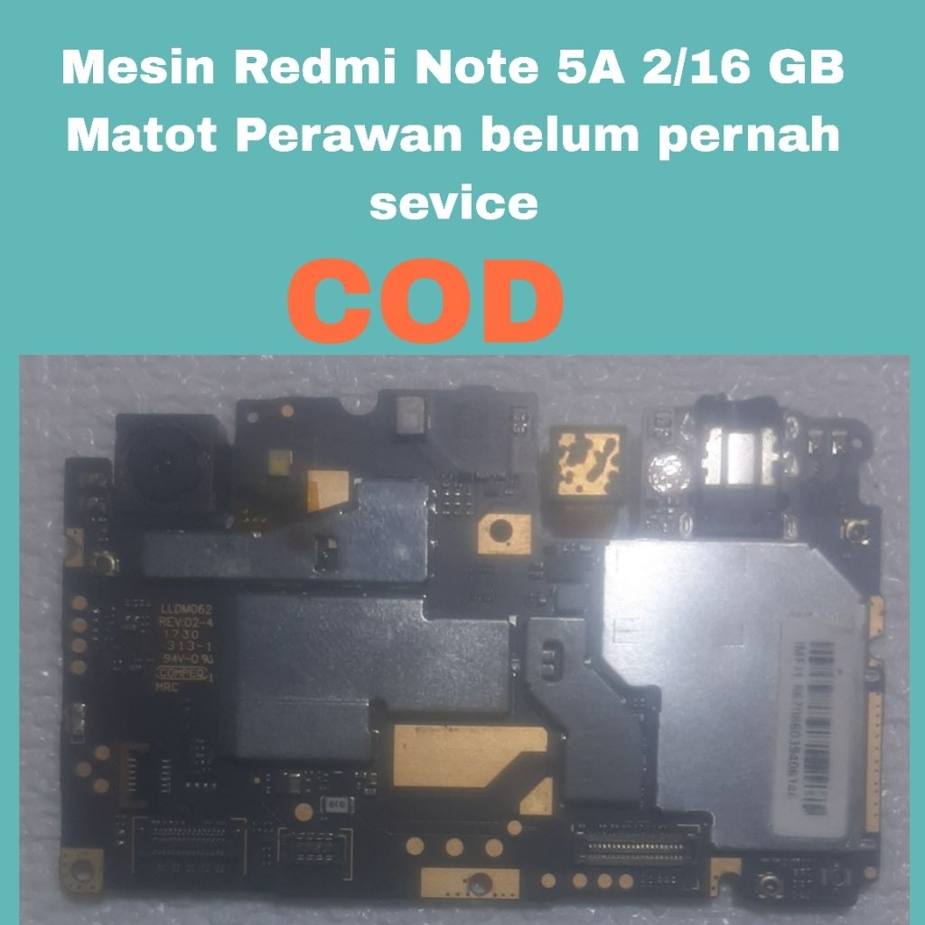 Mesin Redmi Note 5A matot mati belum pernah service ram 2/16 GB (Baca Deskripsi)