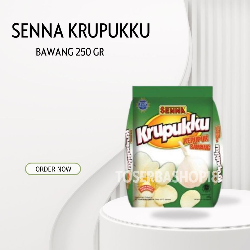 

Bahan Mentah / Kerupuk Senna Bawang 250gr