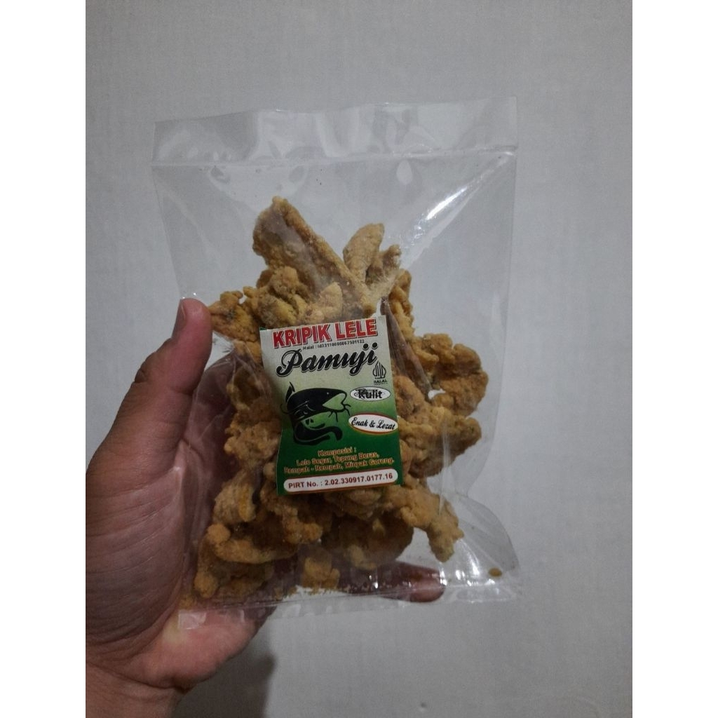 

Kripik Lele Pamuji (Daging) 100g