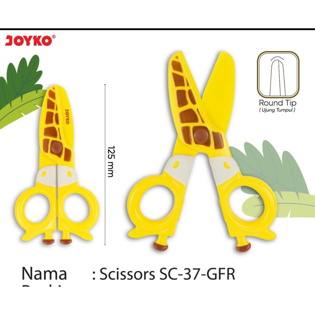 

Gunting kecil Anak-Anak Joyko Sc-37GFR (1pcs)