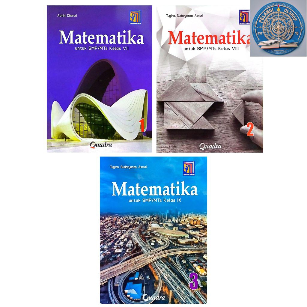 QUADRA MATEMATIKA SMP/MTS KELAS 7 8 9 KURIKULUM MERDEKA