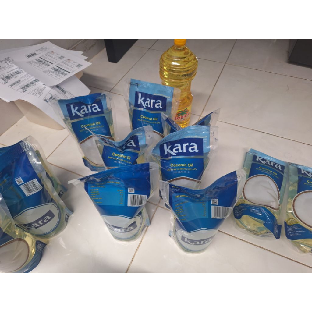 

Kara Minyak Kelapa / Kara Coconut Oil 100% Murni Kemasan 1 Liter