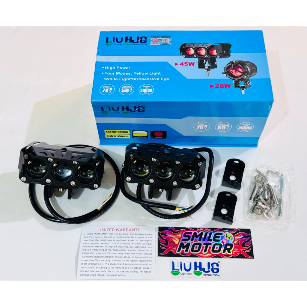 LAMPU TEMBAK LED LASER LIU HJG FOGLAMP 90WATT