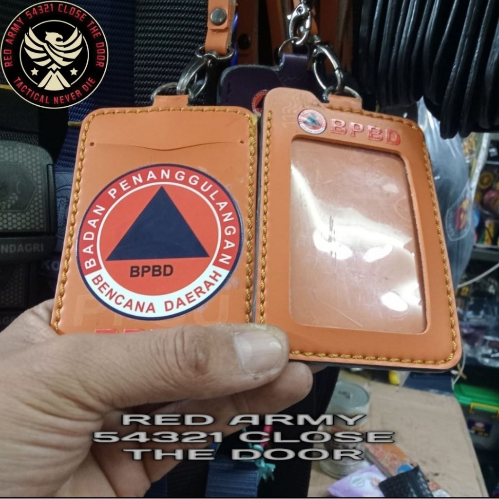 

Holder Foto ID Card Logo BPBD / Tali Lanyard Name Tag Logo BPBD