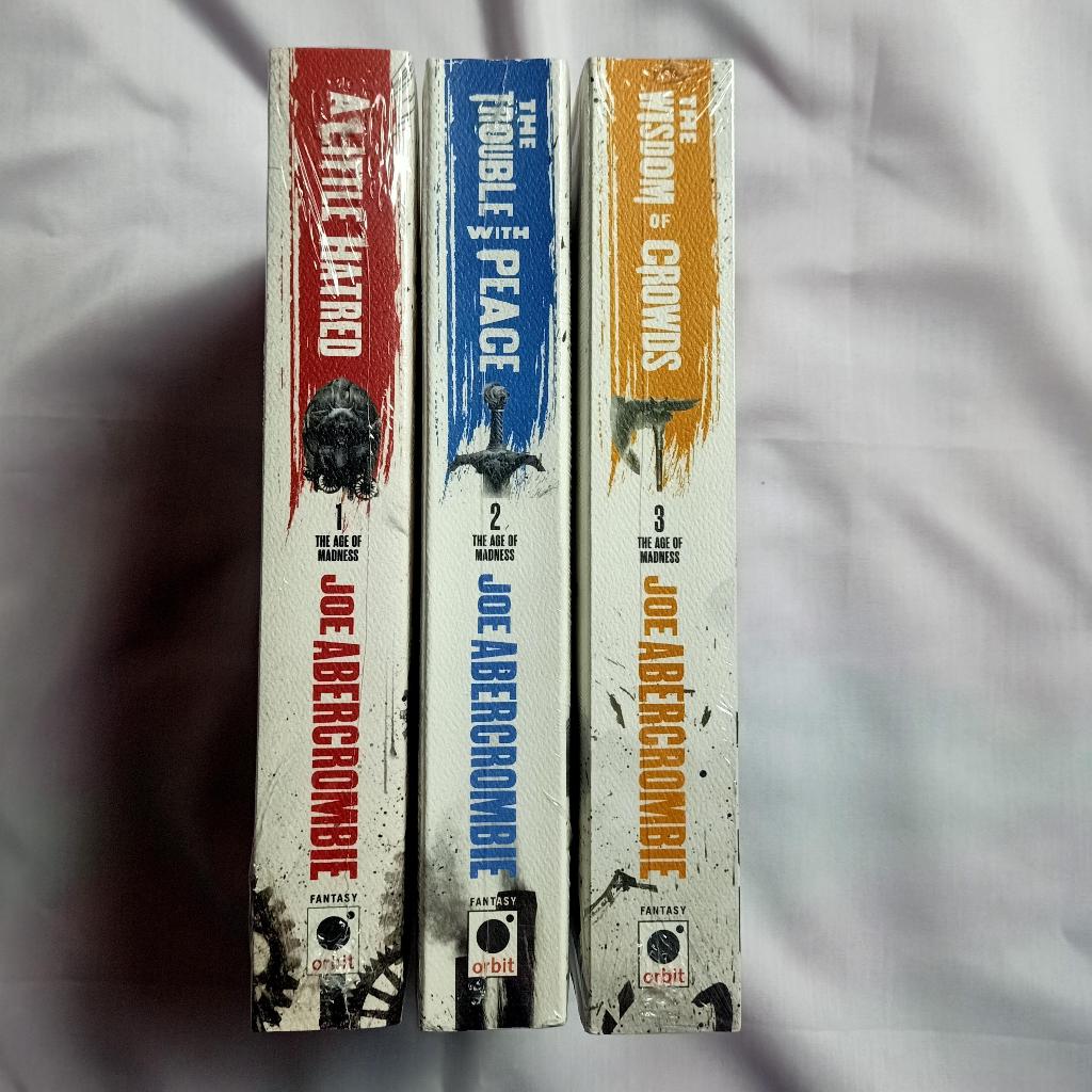 The Age of Madness Bundle UK Cover Paperback by Joe Abercrombie