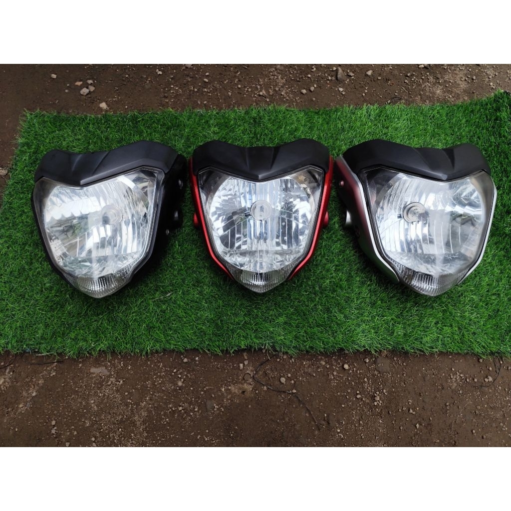 lampu depan headlamp set kupingan lesting Byson karbu original