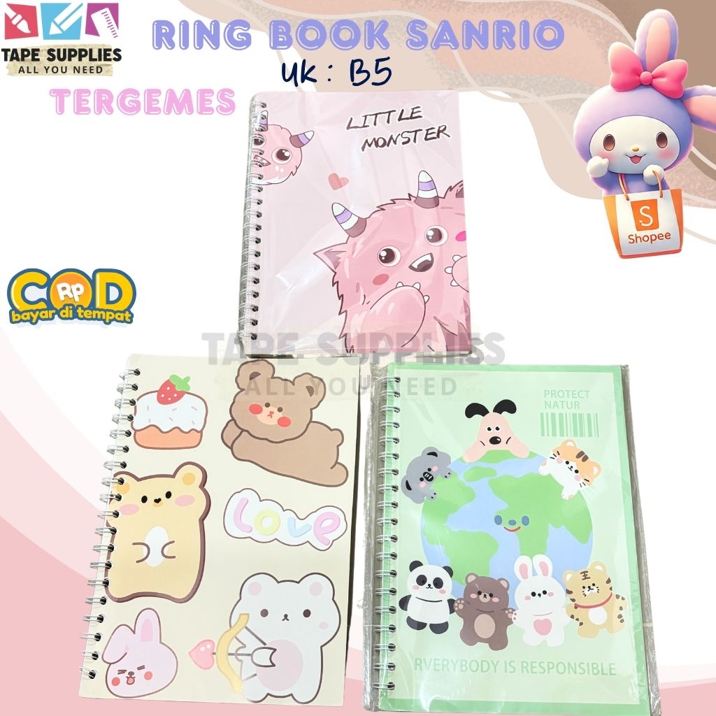 

Notebook Spiral B5 MURAH - BUKU Diary Karakter ANAK MURAH - 30 Lembar