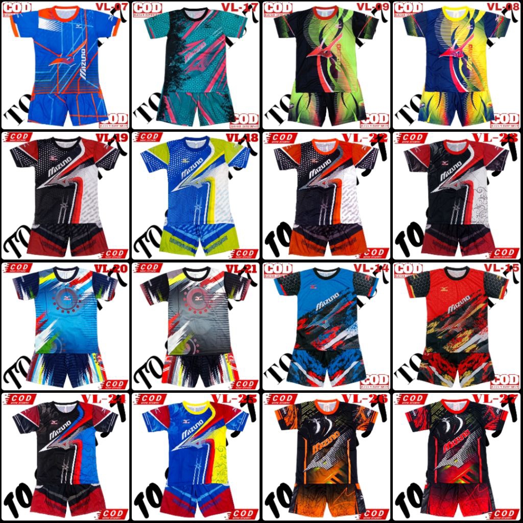 COD BAJU SETELAN VOLI ANAK ANAK NEW TERLARIS / SETELAN BAJU OLAHRAGA ANAK ANAK VOLY DAN BOLA FUTSAL 