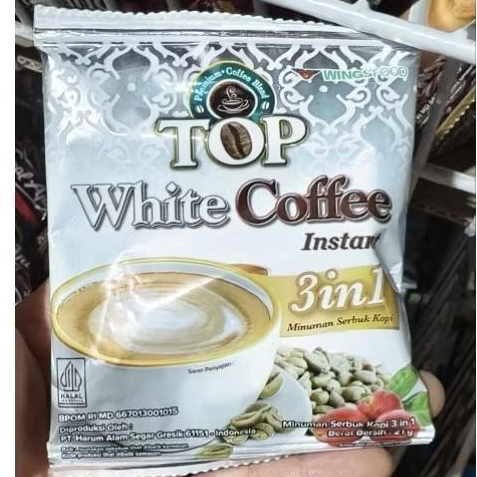 

TOP White Coffee 3 in 1 / kopi sachet