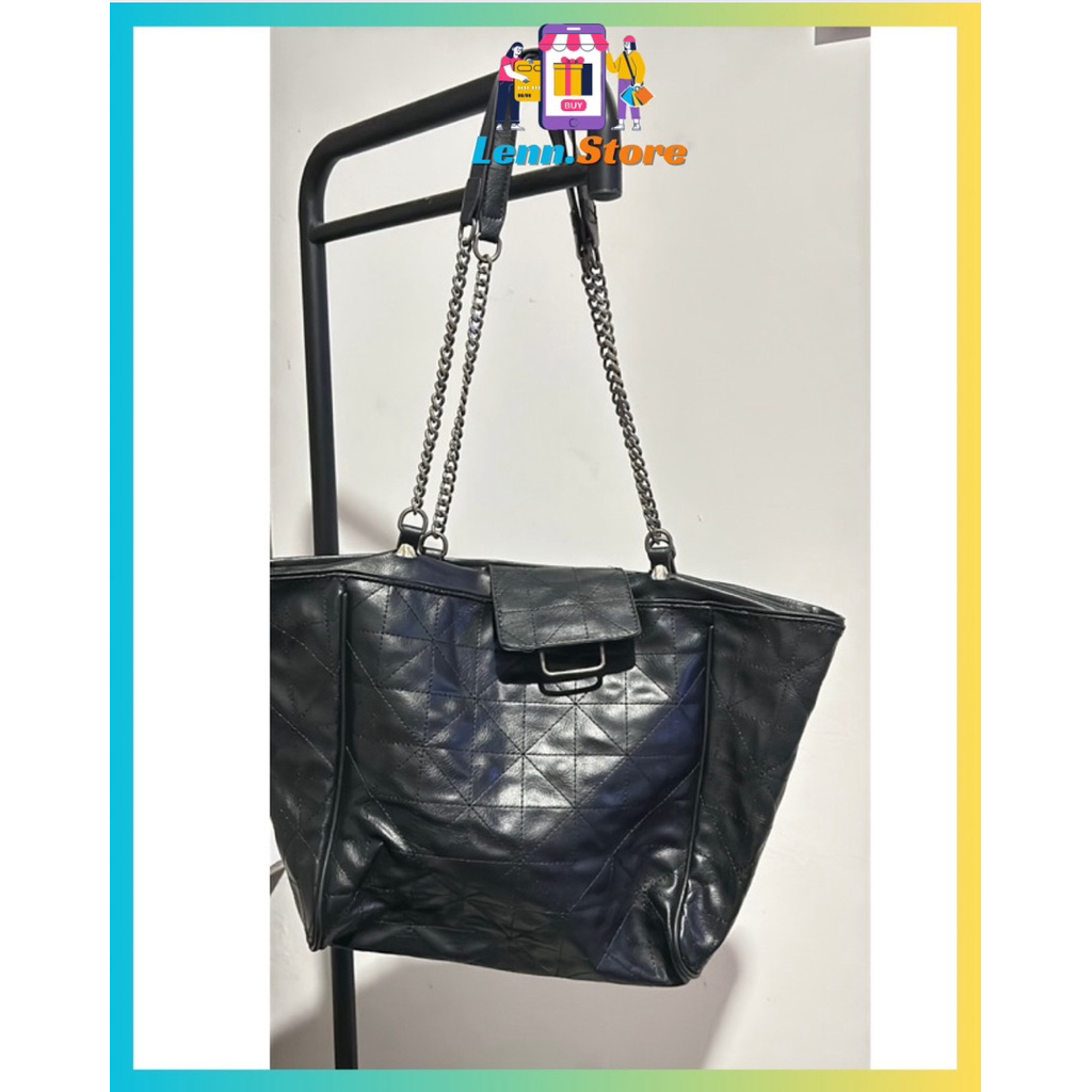 Tas zara soft rocker tote bags woman in black PL