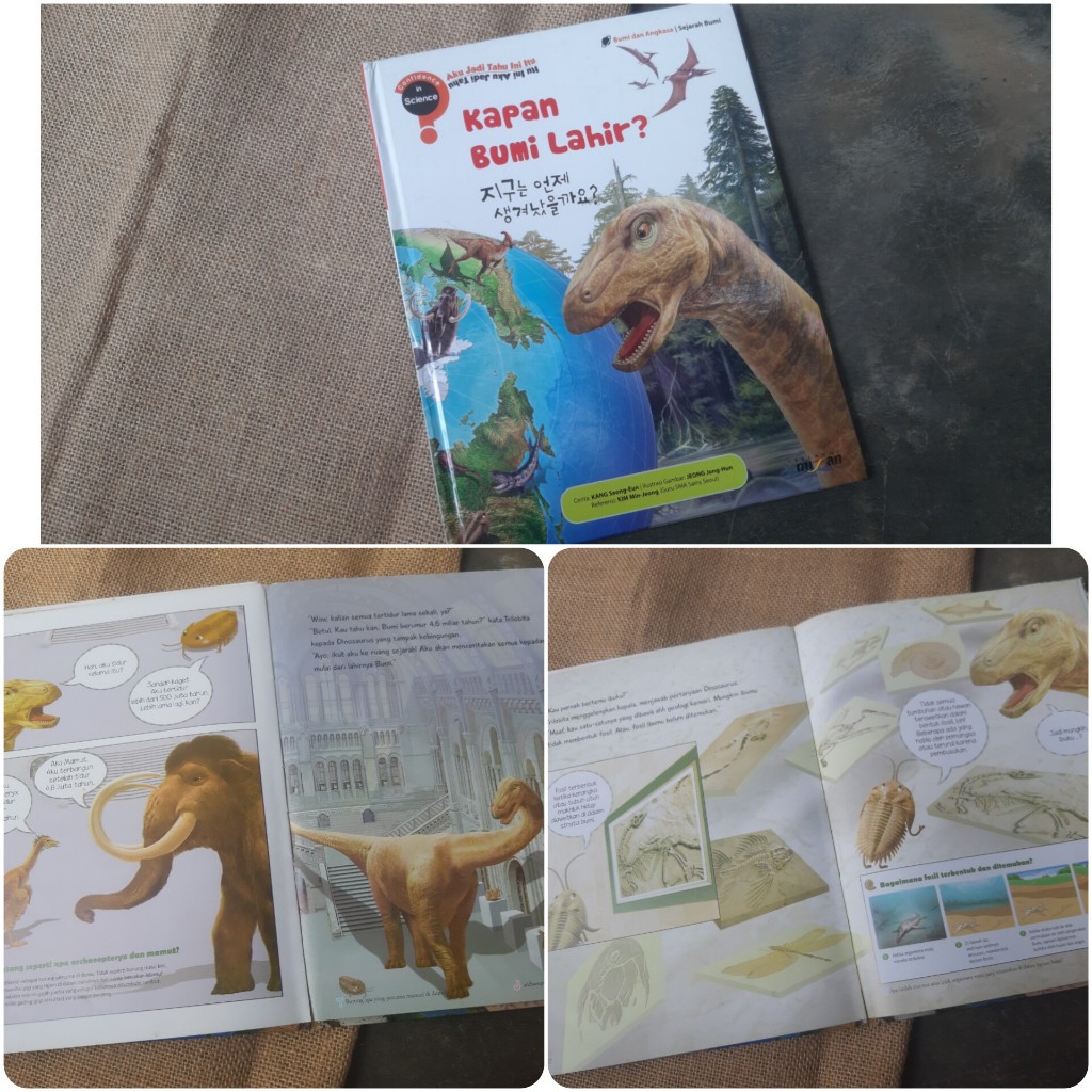 Kapan Bumi Lahir Confidence in Science buku anak bekas preloved second HC