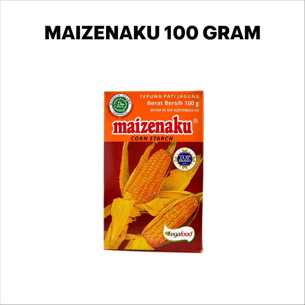 

MAIZENAKU CORN STARCH / TEPUNG MAIZENA MAIZENAKU 100GR/150GR/300GR/750GR/1000GR