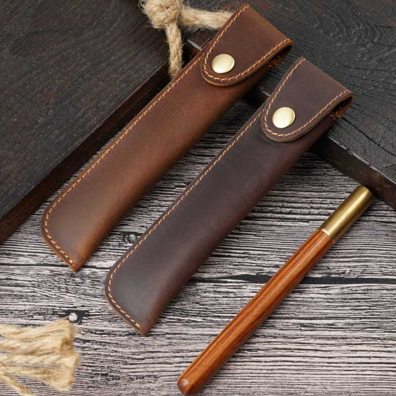 

tempat sarung pulpen kulit asli