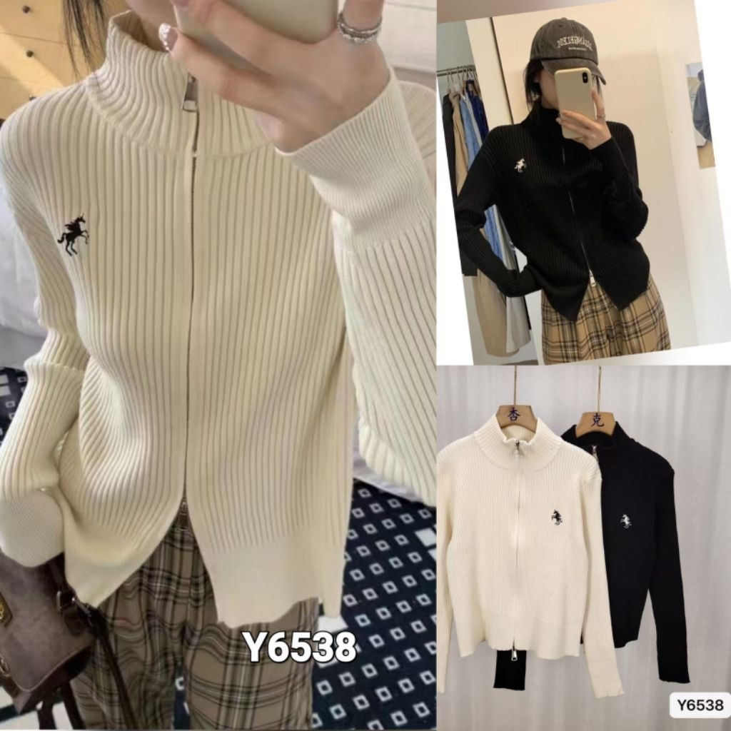 Jaket rajut wanita kekinian (10085)