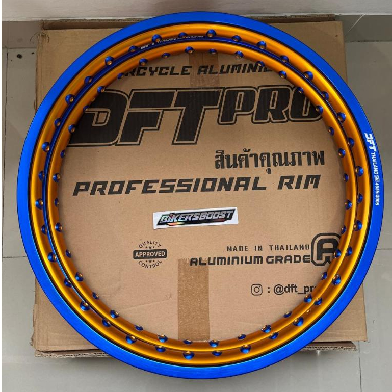 Velg WM DFT Thailand 140 17 depan belakang 2 tone