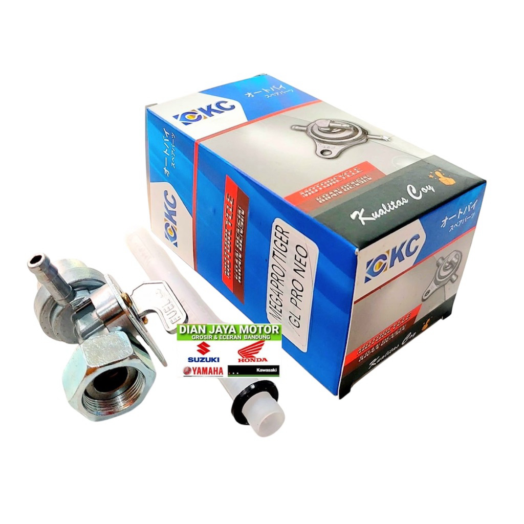 (kc) kran bensin megapro lama / tiger lama tiger lawas