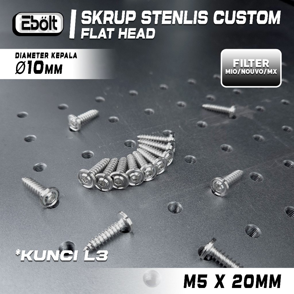 SKRUP BOX FILTER CUSTOM MIO NOUVO MX BEAT BAUT SEKRUP FILTER BOX MIO BAUT STAINLESS