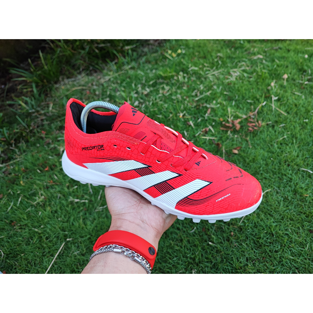 Big Sale Sepatu Futsal Adidas Predator Pro 30 Turf - Lucid Red White Black