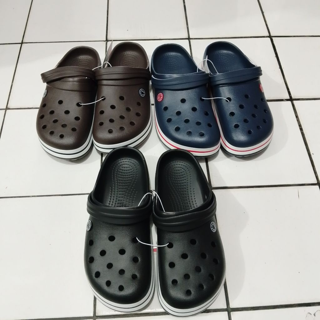 SANDAL KODOK PRIA MERK LUOFU ORIGINAL/SENDAL SELOP KOKOP COWOK/SANDAL COWOK ANTI SLIP