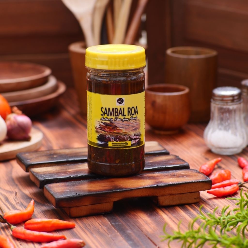 

Sambal Roa Manado tanpa MSG