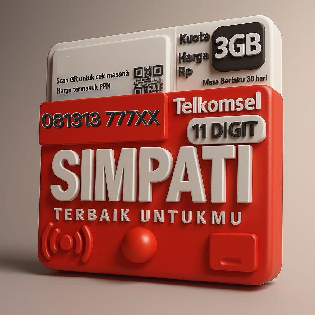 Nomor Cantik Telkomsel Simpati 11 DIGIT serian manis