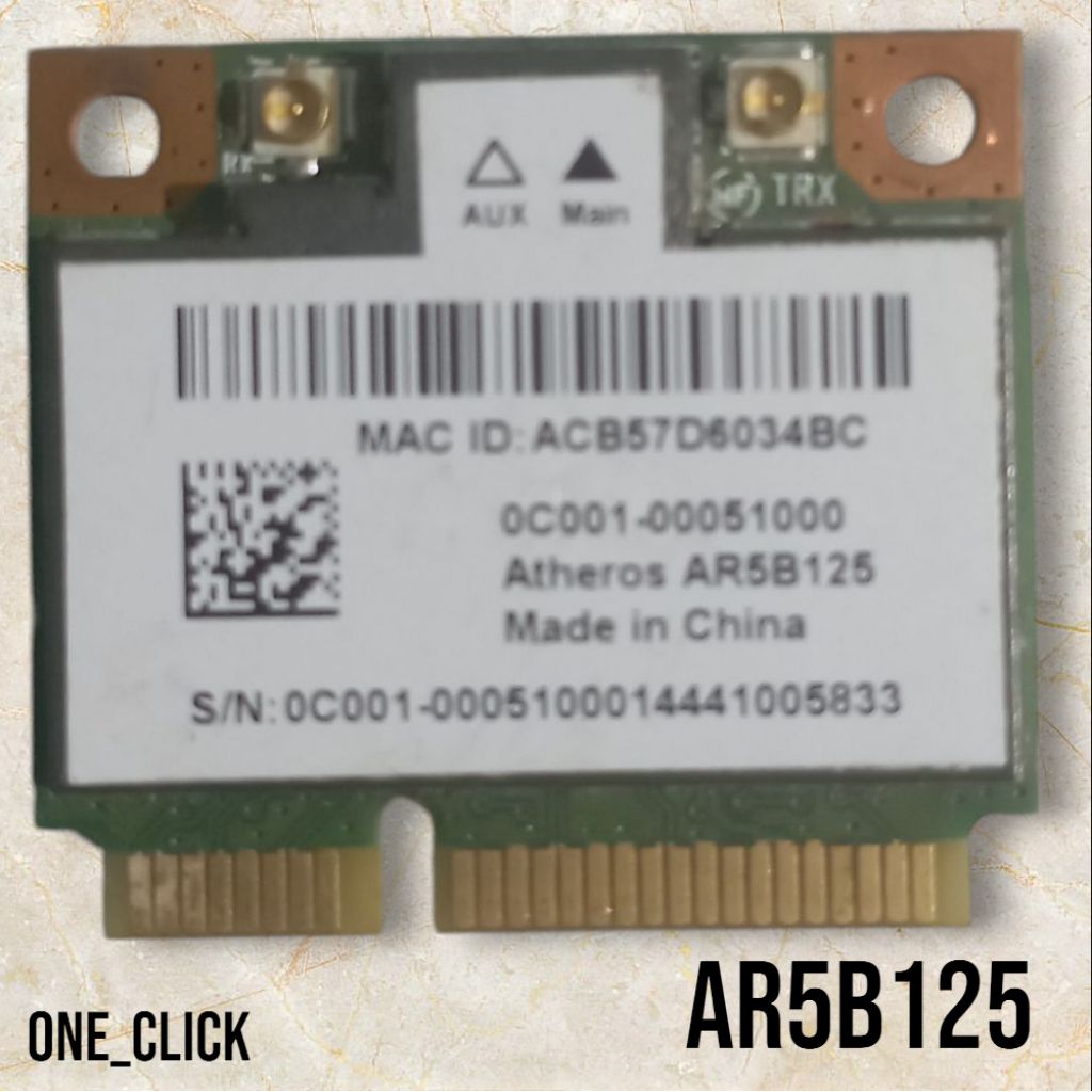 wifi card werles laptop AR5B125