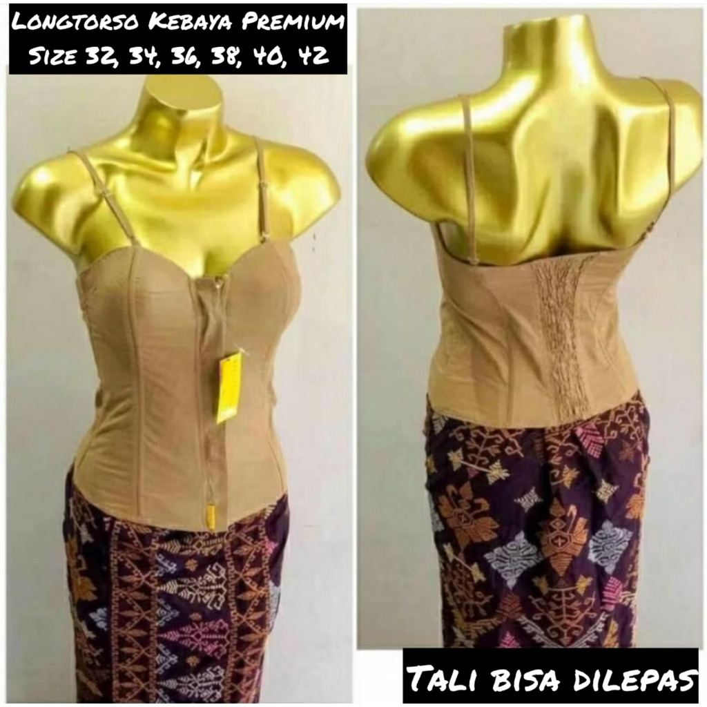 Kemben kebaya wanita dewasa Longtorso kebaya brukat Kamisol Kebaya Dalaman Kebaya Angkin