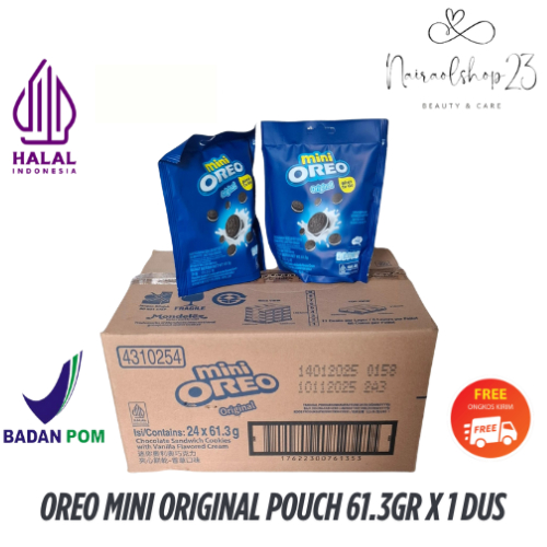 

Oreo Mini Original Pouch 61.3gr x 1 Dus