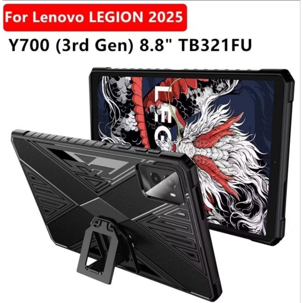 Softcase Lenovo Legion Y700 / Y700 ( 2023 ) / Y700  ( 2025 ) Kickstand  Design Shockproof protective