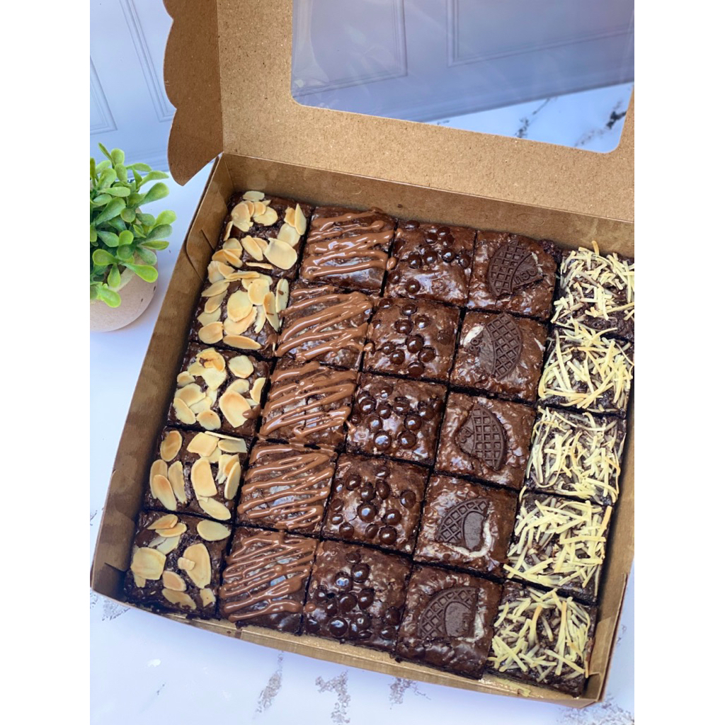 

Brownies Oatmeal (gluten free) ukuran L (20x20)