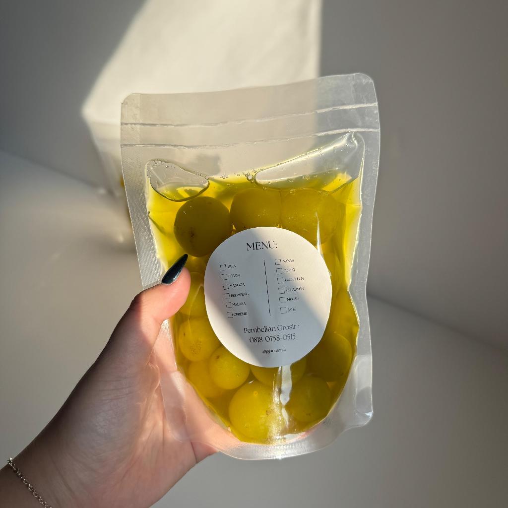 

Manisan Basah Buah ANGGUR BOGOR Kualitas Premium 200 gram / 400 gram