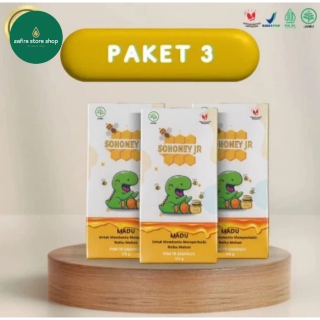 

Sohoney JR Madu Anak 3 Box Original