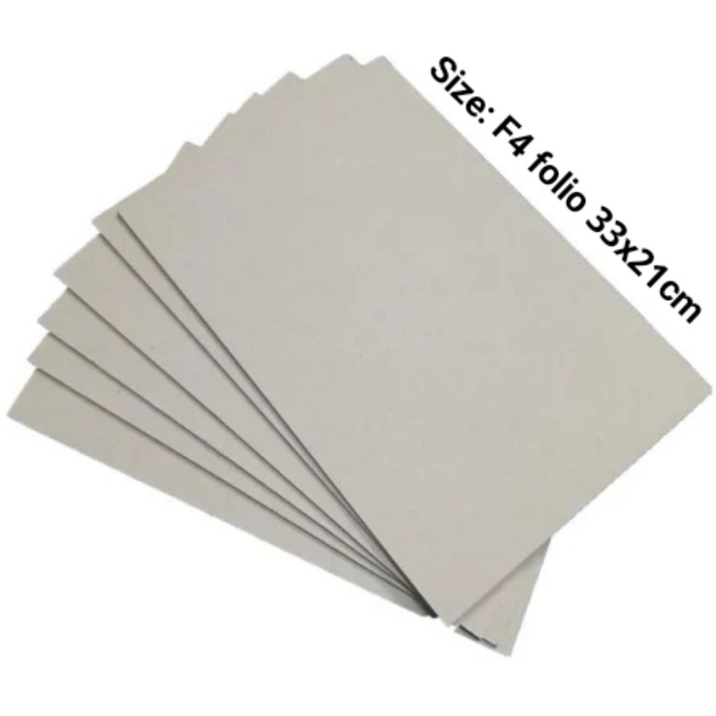 

grey board F4 folio karton kertas tebal