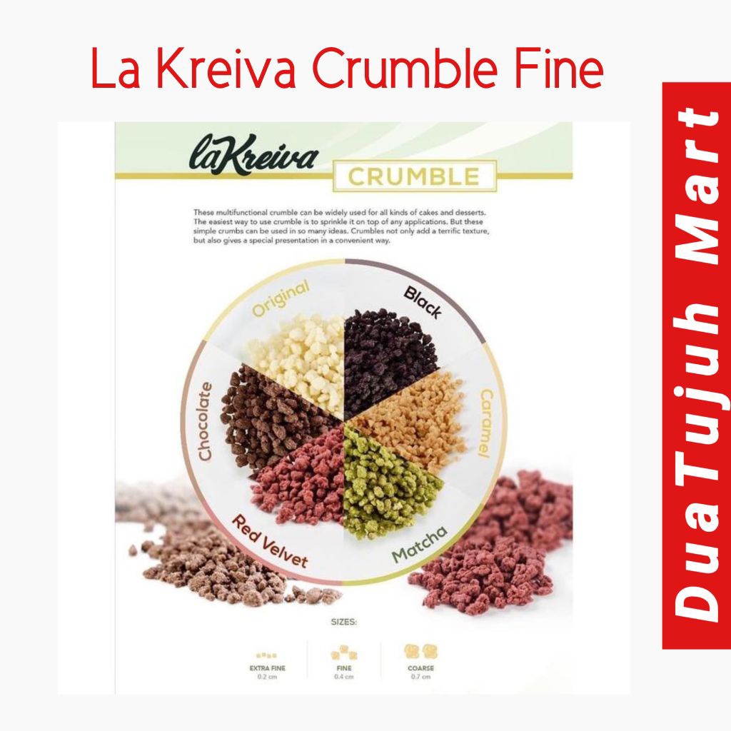 

La Kreiva Crumble Fine 250 Gram
