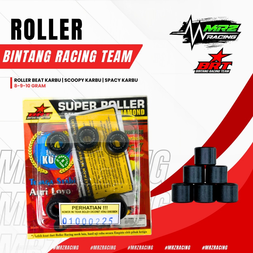 BRT - BEAT KARBU - ROLLER RACING BEAT - SCOOPY KARBU BLACK DIAMOND - ROLLER RACING BRT