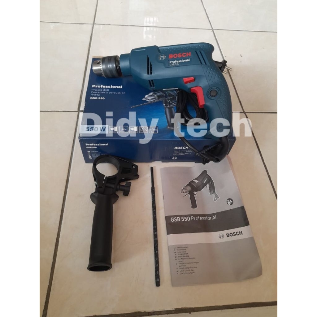MESIN BOR 13mm BOSCH GSB 550
