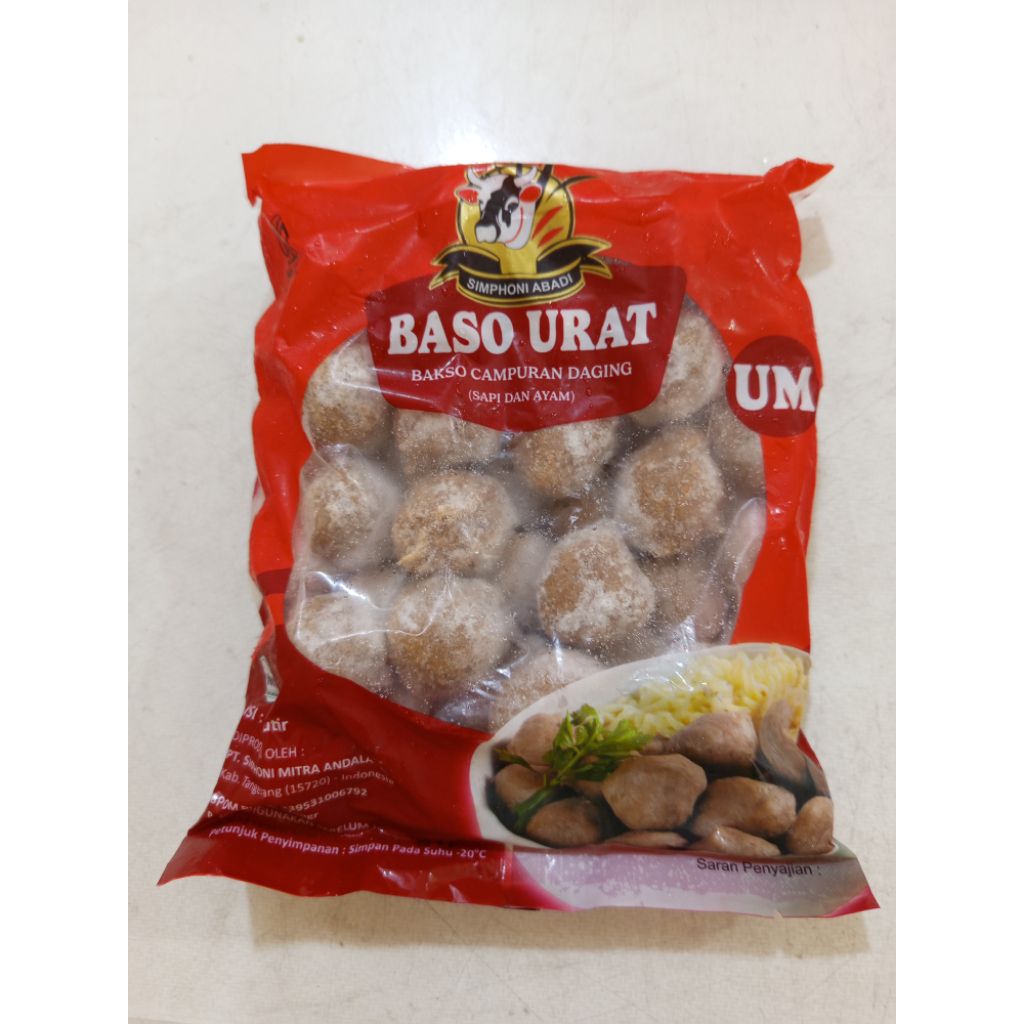 

SIMPHONI bakso sapi dan ayam urat isi 50 750gram