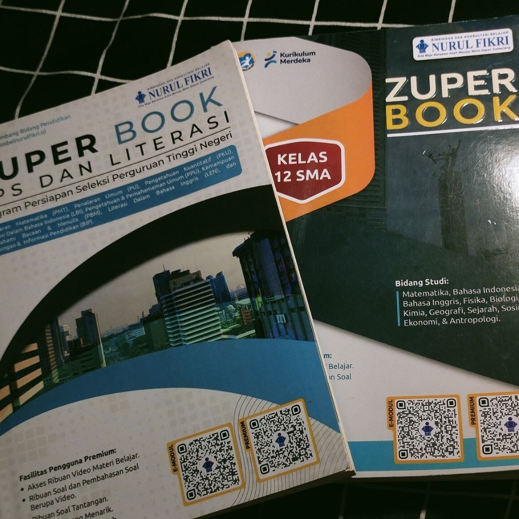ZUPER BOOK NF KELAS 12 DAN KELAS PTN‼️