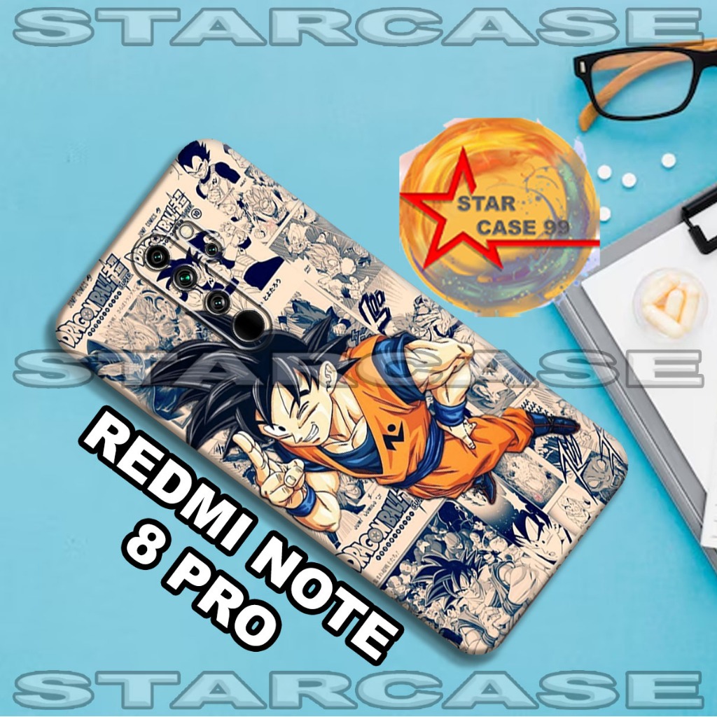 Softcase karet redmi note 8 pro/S28/Motif anime /case redmi note 8 pro/casing redmi note 8 pro