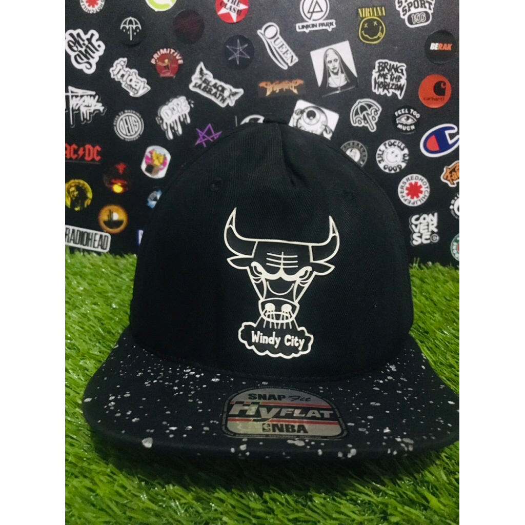 topi nba hyflat bulls