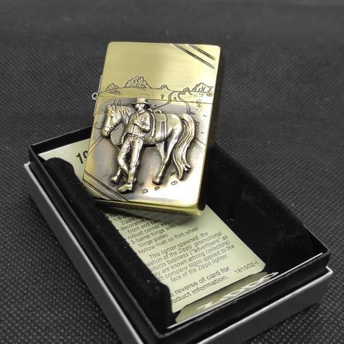 Zippo Replica 1935 MB Romatic Cowboy Original