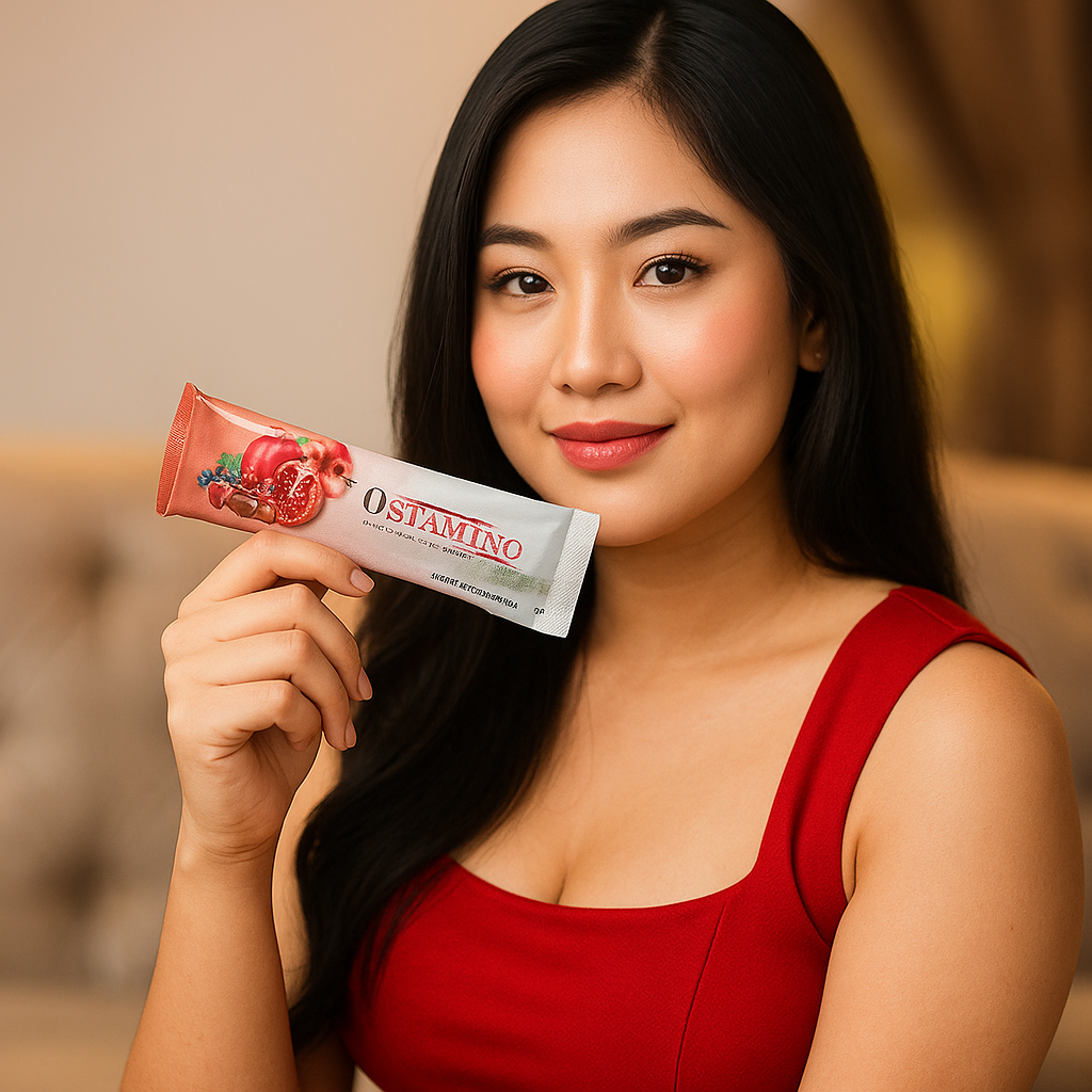 OSTAMINO - Suplemen Stamina Vitalitas Pria Premium | Performa Maksimal & Daya Tahan Extra