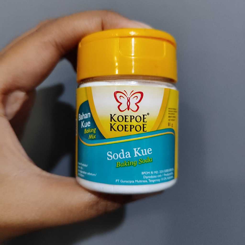 

KOEPOE KOEPOE Soda Kue / Baking Soda 81 Gram