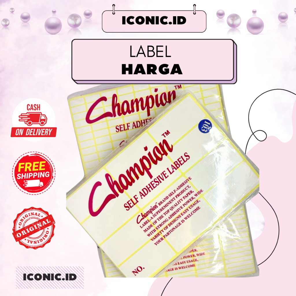 

Iconic.id - Label Nama / Label Harga / Tempelan Nama