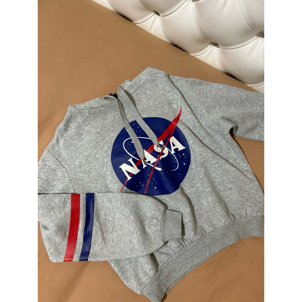 HOODIE CROP NASA